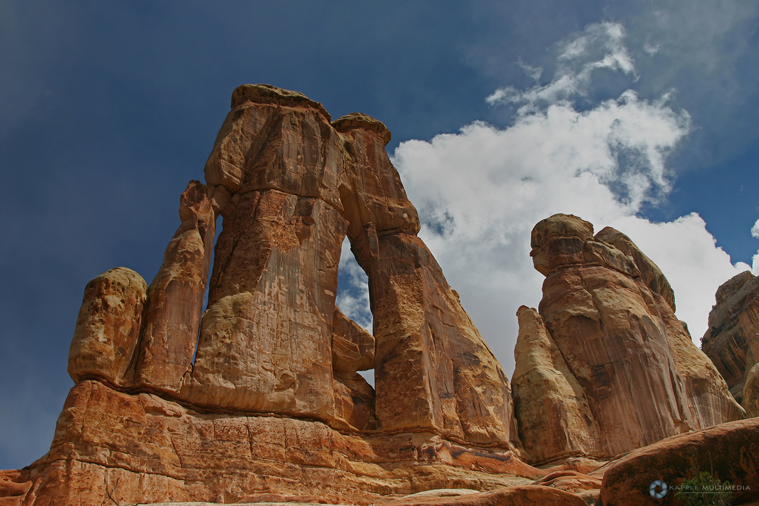 Druid Arch, Needles District of the Canyonlands National Park, Utah, USA