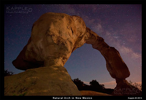 Cox Canyon Arch, Aztec Arch