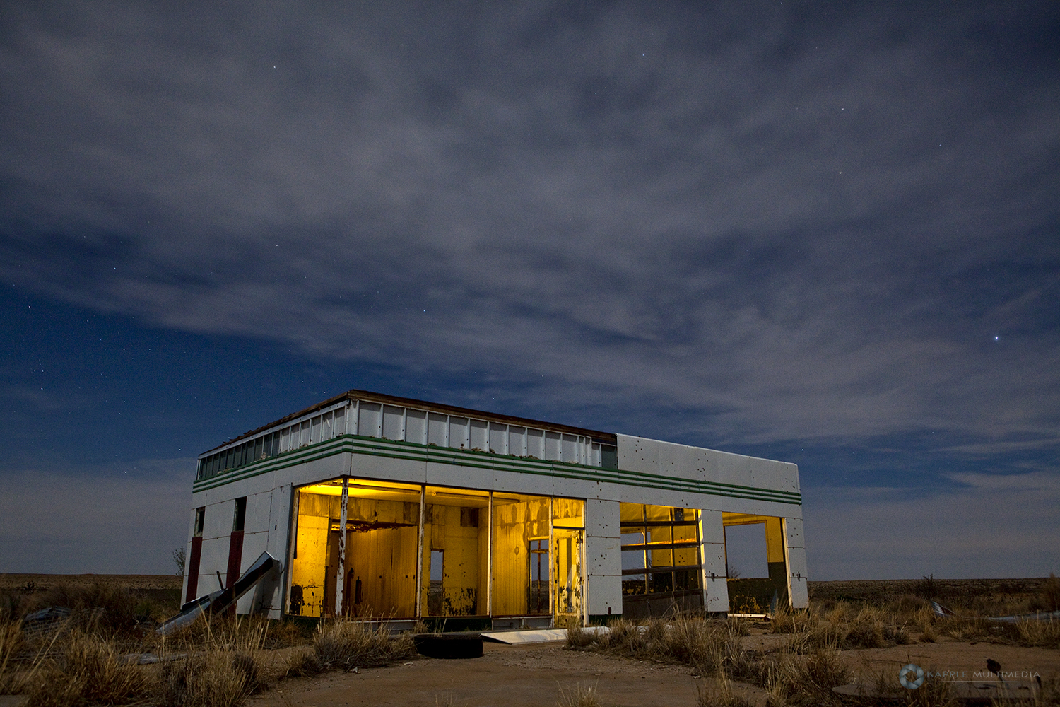 Glenrio Gas Station, Old Route 66