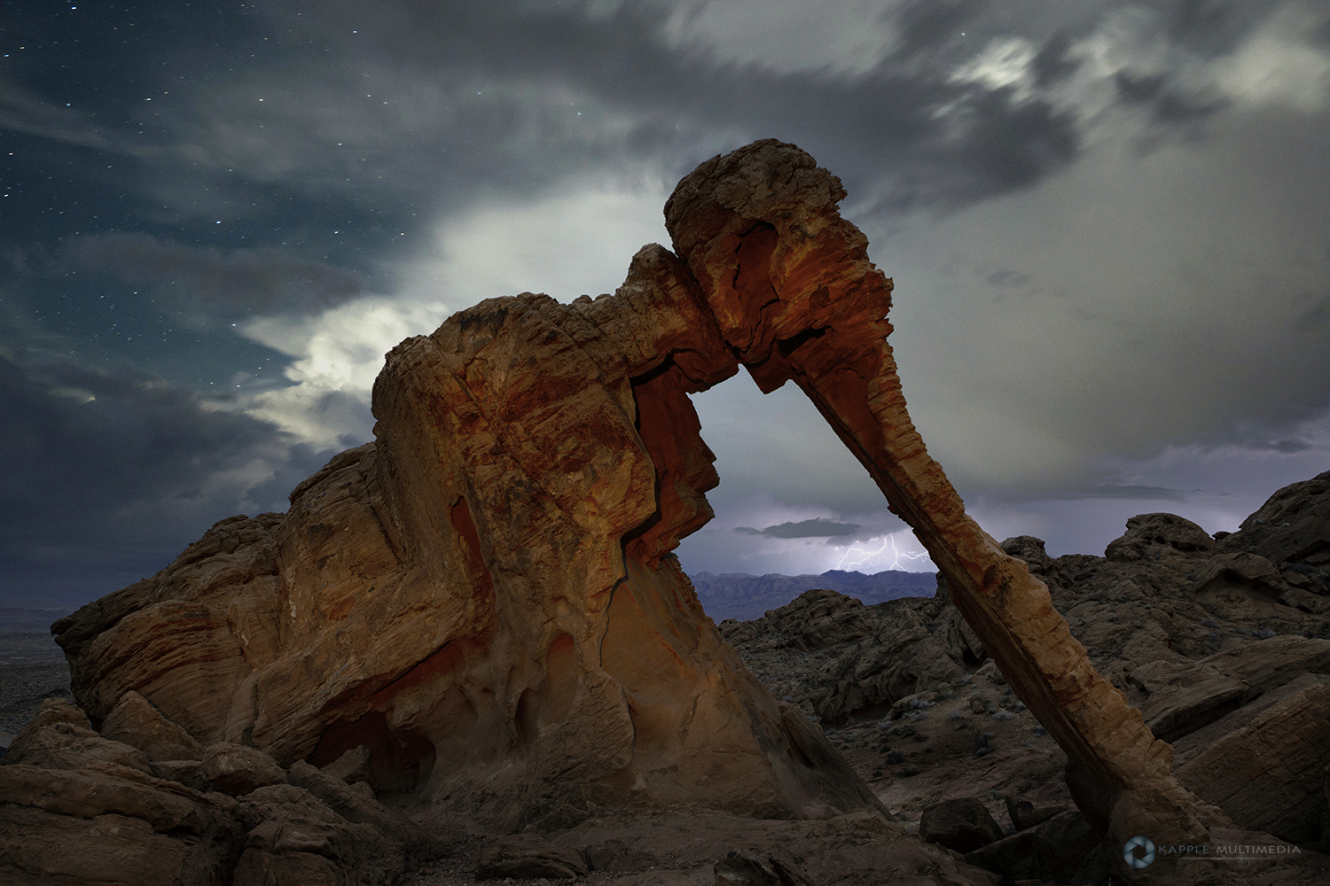 Elephant Rock, Valley of Fire, Nevada