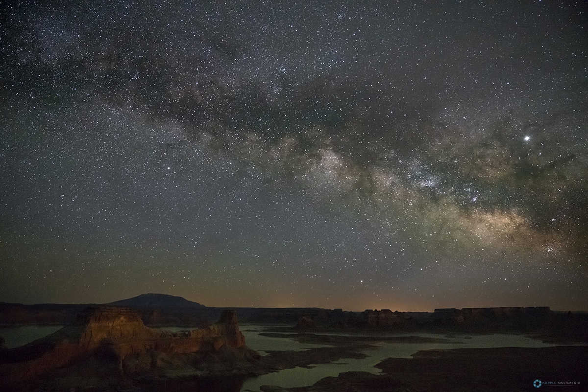 Alstrom Point and Milky Way