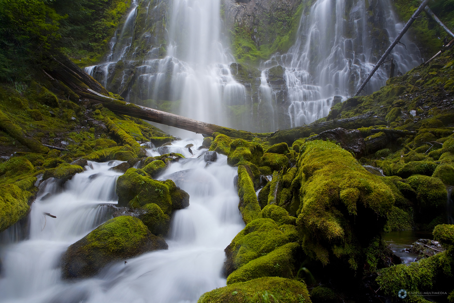 Proxy Falls, Oregon Cascade Range, Oregon